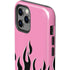 Pink Flames iPhone 12 Pro Impact Case