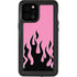 Pink Flames iPhone 12 Pro Max Waterproof Case