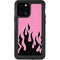 Pink Flames iPhone 12 Pro Waterproof Case