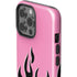 Pink Flames iPhone 15 Pro Max Impact Case