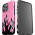 Pink Flames iPhone 15 Pro Max Impact Case