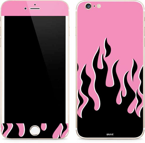 Pink Flames iPhone 6/6s Plus Skin