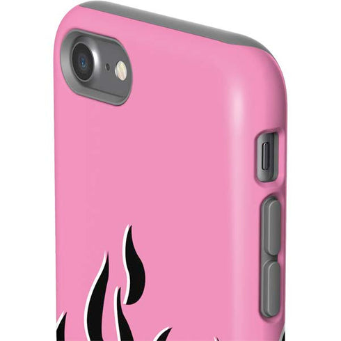 Pink Flames iPhone SE (2nd & 3rd Gen) Pro Case