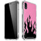 Pink Flames iPhone XR Clear Case