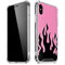 Pink Flames iPhone XS Max Clear Case