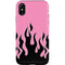Pink Flames iPhone XS Pro Case