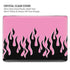 Pink Flames MacBook Pro 16in (2021-25) Case plus Skin
