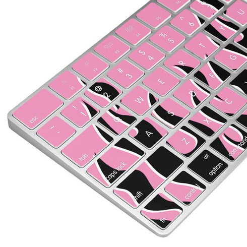 Pink Flames Magic Keyboard Skin