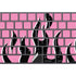 Pink Flames Magic Keyboard with Numeric Keypad Skin