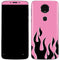 Pink Flames Moto E5 Plus Skin