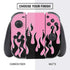 Pink Flames Nintendo Switch Bundle Skin