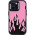 Pink Flames Otterbox Defender iPhone Skin