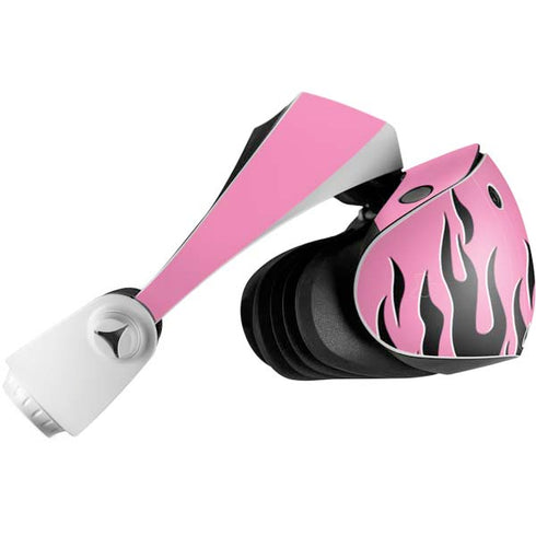 Pink Flames PlayStation VR2 Skin
