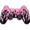 Pink Flames PS3 Dual Shock wireless controller Skin