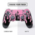Pink Flames PS4 Controller Skin