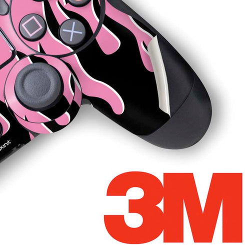 Pink Flames PS4 Pro/Slim Controller Skin