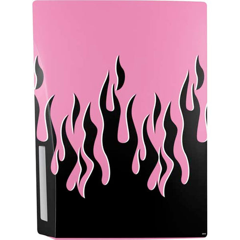 Pink Flames PS5 Console Skin