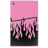 Pink Flames PS5 Slim Disk Console Skin