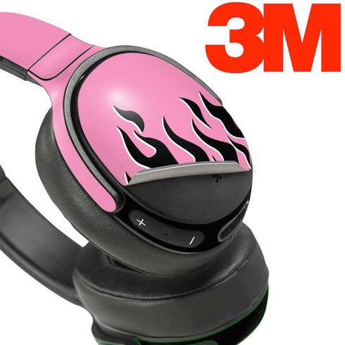 Pink Flames Skullcandy Venue Skin