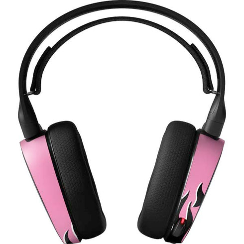 Pink Flames SteelSeries Arctis 3 Skin
