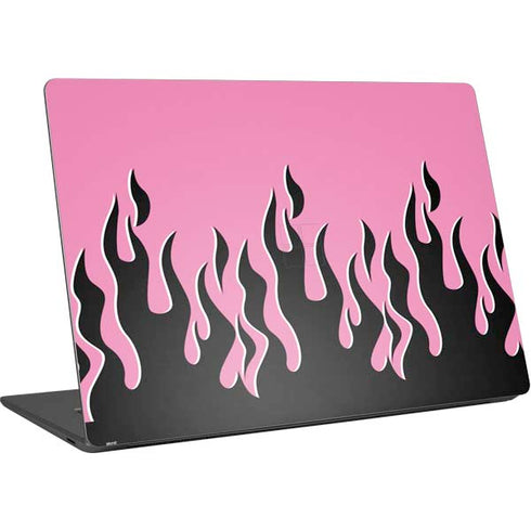 Pink Flames Surface Laptop 4 15in Skin