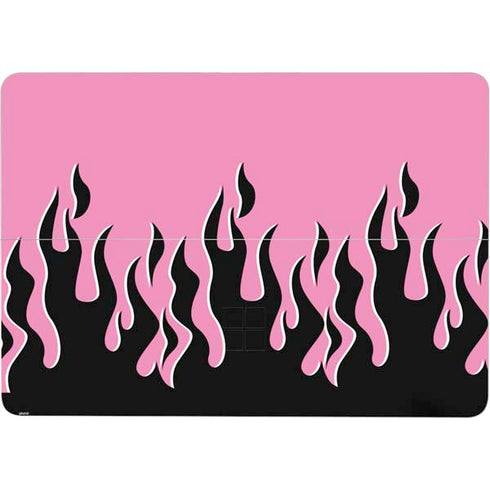 Pink Flames Surface Laptop Studio Skin