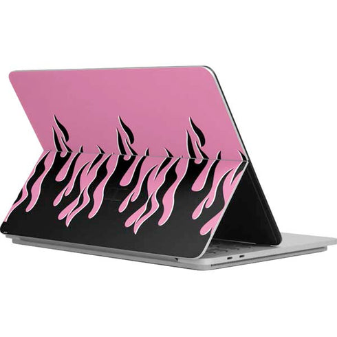 Pink Flames Surface Laptop Studio Skin