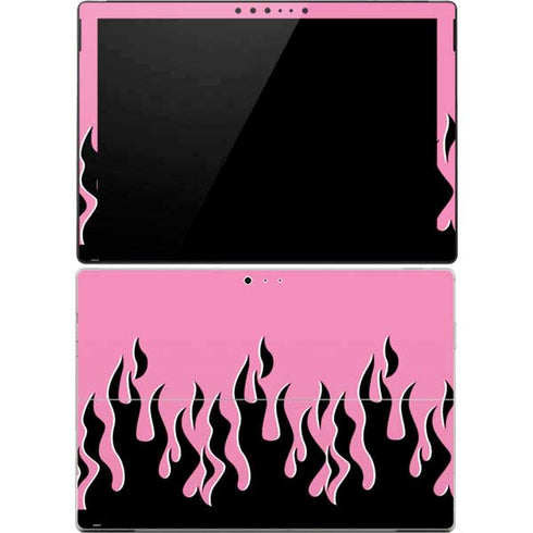 Pink Flames Surface Pro 4 Skin