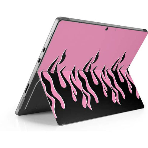 Pink Flames Surface Pro 8 Skin