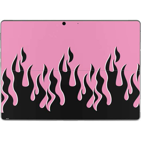 Pink Flames Surface Pro 8 Skin