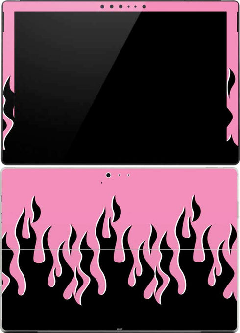 Pink Flames Surface Pro (2017) Skin