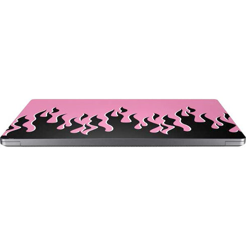 Pink Flames Universal Laptop 12in (9.8 x 6.8in) Skin