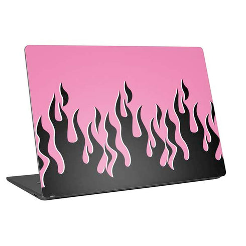 Pink Flames Universal Laptop 13in (10.6 x 7.6in) Skin