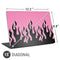 Pink Flames Universal Laptop 15in (12.2 x 8.8in) Skin
