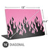 Pink Flames Universal Laptop 16in (13 x 9.4in) Skin