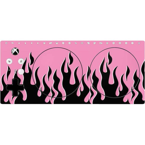 Pink Flames Xbox Adaptive Controller Skin