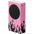 Pink Flames Xbox Series S Console Skin