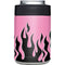Pink Flames Yeti Colster Can Insulator Skin