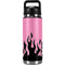 Pink Flames YETI Rambler 26oz Bottle Skin