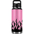 Pink Flames YETI Rambler 36oz Bottle Skin
