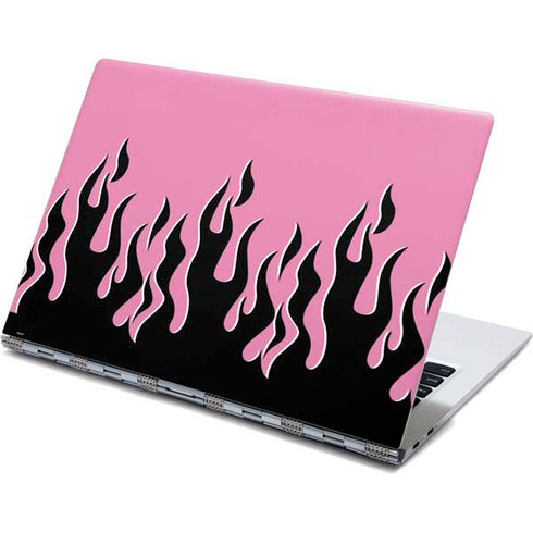 Pink Flames Yoga 910 2-in-1 14in Touch-Screen Skin