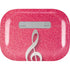 Pink Glitter Music Note AirPods Pro 2nd Gen Skin