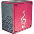 Pink Glitter Music Note Cooler Master MasterBox Q300L Mini Tower Skin
