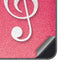 Pink Glitter Music Note Galaxy A14 5G Skin