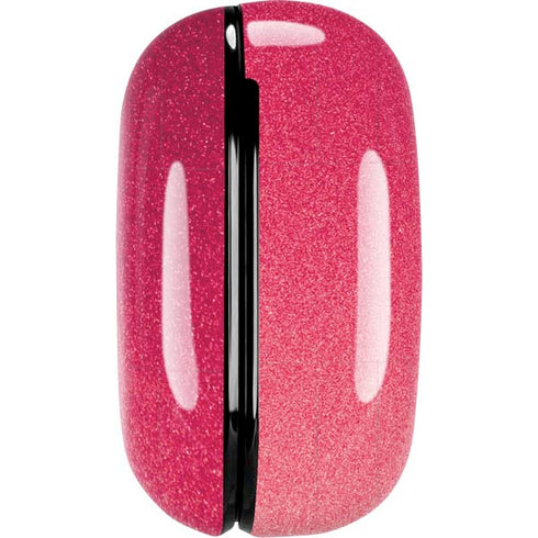 Pink Glitter Music Note Galaxy Buds Live Skin