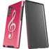 Pink Glitter Music Note Galaxy Note 10 Pro Case