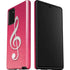 Pink Glitter Music Note Galaxy Note20 5G Pro Case