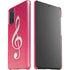 Pink Glitter Music Note Galaxy S20 Lite Case