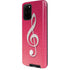 Pink Glitter Music Note Galaxy S20 Plus Pro Case