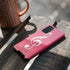 Pink Glitter Music Note Galaxy S20 Plus Pro Case